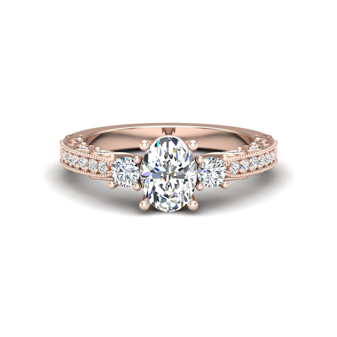 Ariyah Accented Engagement Ring
